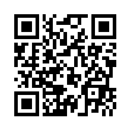 The image displays a QR code with a white background and black squares arranged in a square pattern, typically used for scanning with a smartphone to access digital information.